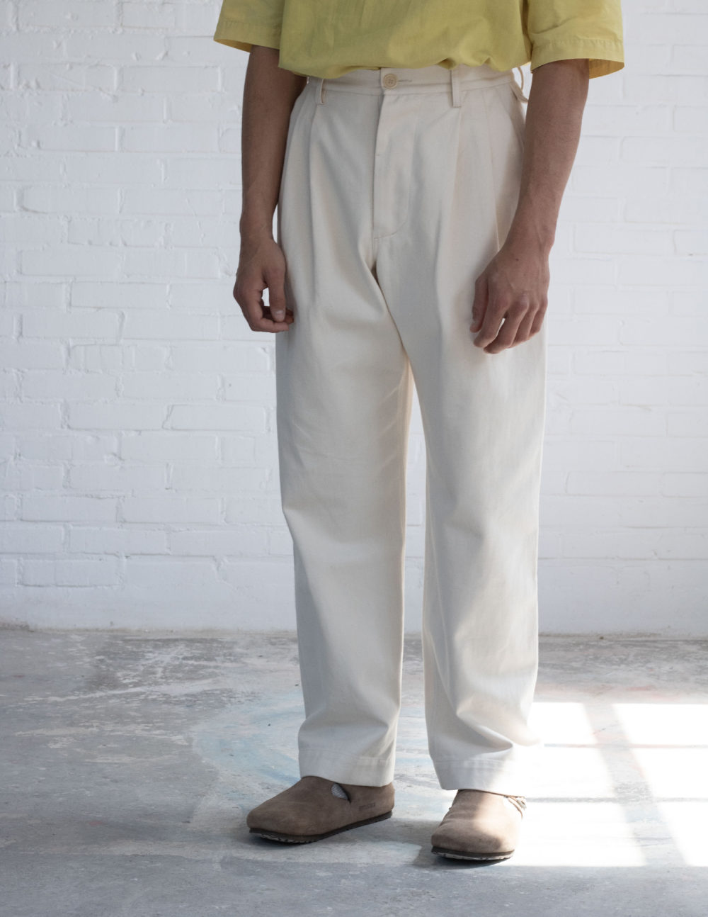 YAECA WRITE Washed Work Pants - ワークパンツ