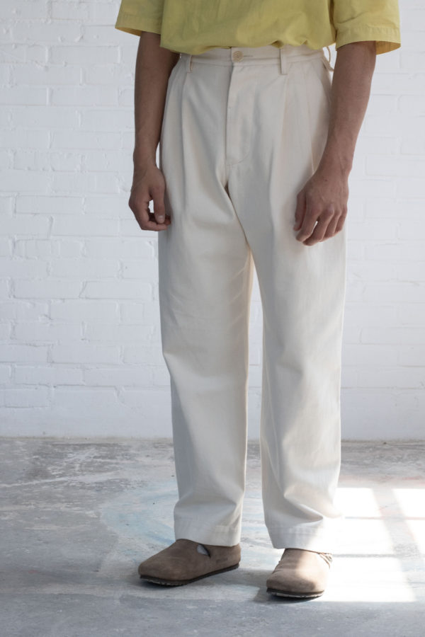 YAECA WRITE Washed Work Pants | unimac.az